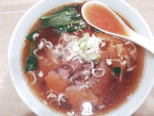 「チャーシューメン」@栄屋ミルクホールの写真