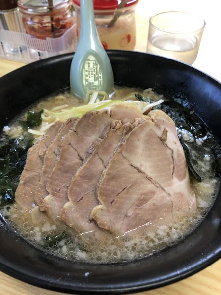 「ねぎチャーシュー麺(並盛)」@ニューラーメンショップ 亀成店の写真