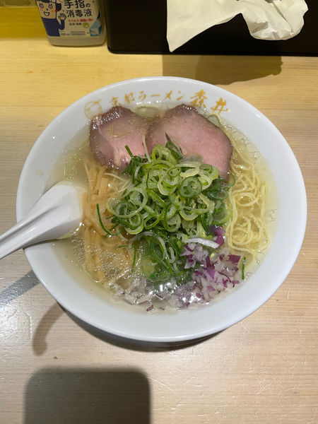 「塩(750円)」@京都ラーメン森井 新丸子店の写真
