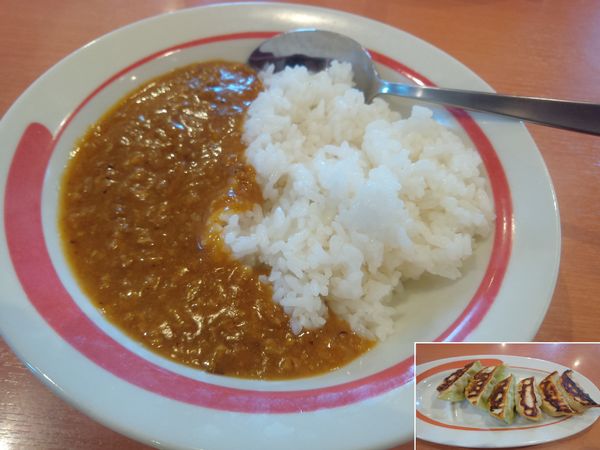 「カレーセット　５４０円」@幸楽苑 足立江北店の写真