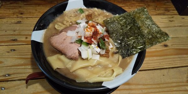 「ラーメン」@すごい煮干ラーメン凪 新宿ゴールデン街店 本館の写真