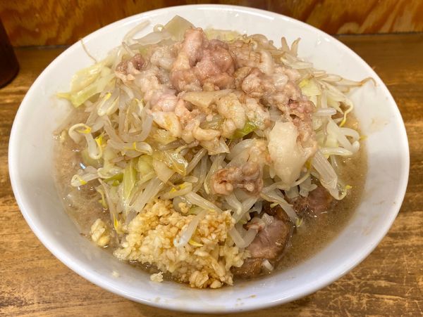 「小ラーメン 750円」@ラーメン二郎 前橋千代田町店の写真