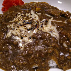 キーマカレー(辛口、普通盛り)