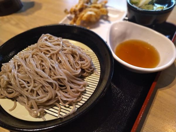 「かき揚げせいろ ￥550」@そばもん 和光市駅店の写真