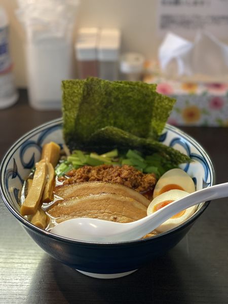「台湾ラーメンDX」@中華そば 焼にんにくラーメン バクトラの写真