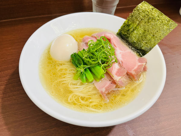 「鶏と貝の潮」@中華そば うお青の写真