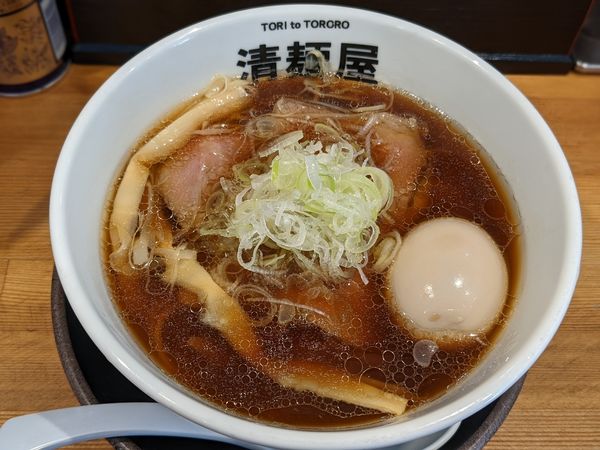 「鶏そば」@清麺屋の写真