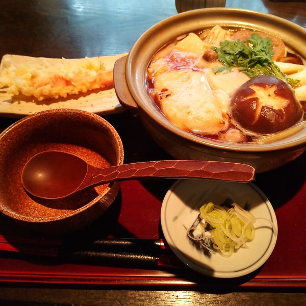 「鍋焼きうどん（￥1,540）」@蕎肆 浅野屋の写真