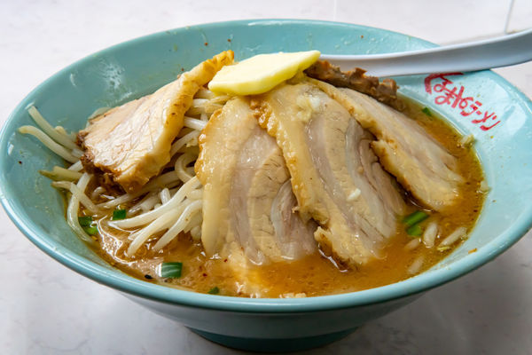 「みそバターチャーシューメン」@くるまやラーメン 大原店の写真