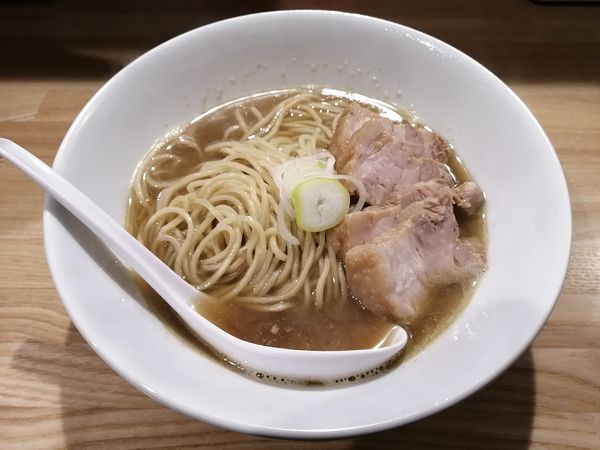 「肉そば　小　　800円」@自家製麺 伊藤 神田店の写真
