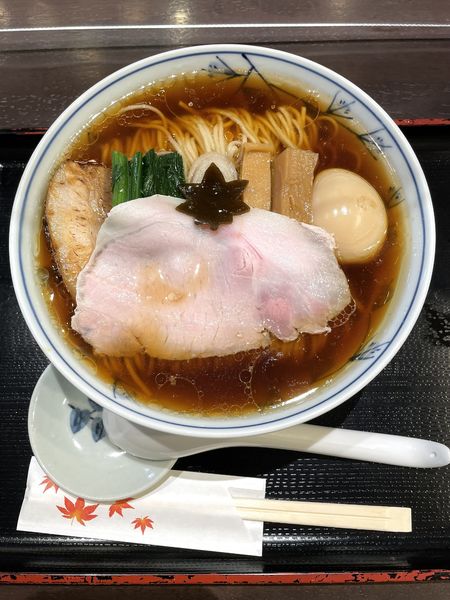 「特製中華そば ￥1100」@食煅 もみじの写真