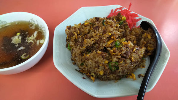 「ひき肉チャーハン」@大楽亭 朝霞台南口店の写真