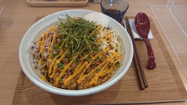 「味噌まぜそば 大 ジャンク」@麺小屋 てちの写真