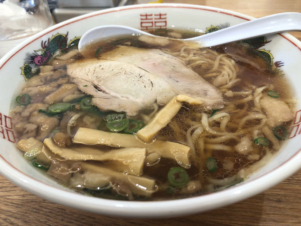 「ラーメン」@中華そば 朱の写真