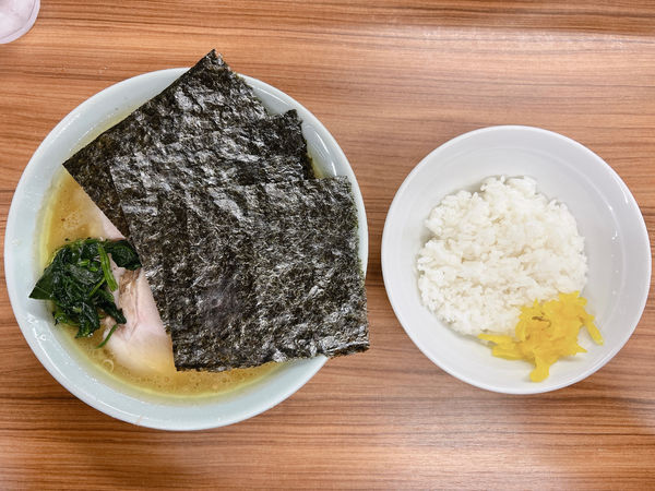 「チャーシューメン、小ライス」@近藤家 本店の写真