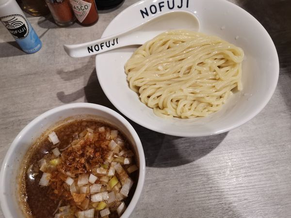 「魚介醤油つけ麺」@らーめん つけ麺 NOFUJIの写真