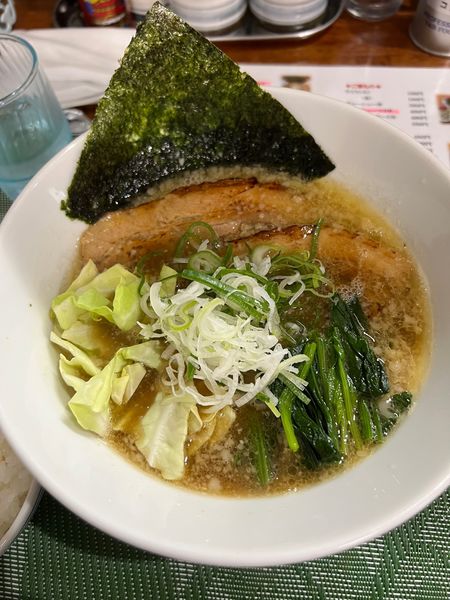 「まろやか豚骨　醤油」@らぁめん 椰斗の写真