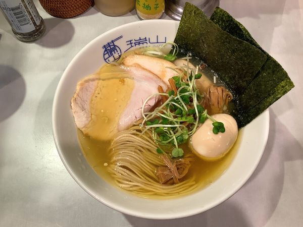 「特製しおそば」@中華蕎麦 瑞山（ZUIZAN）の写真