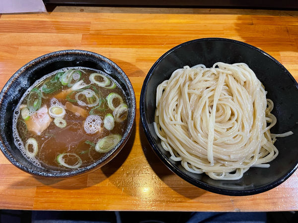 「醤油馬鹿つけ麺」@麺哲支店 麺野郎の写真