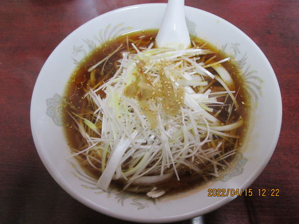 「ねぎラーメン 680円」@かずさの写真