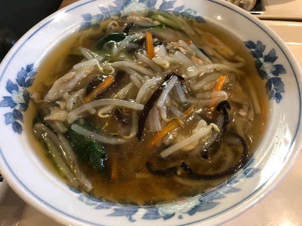 「サンマーメン1060円+大盛160円」@崎陽軒 横浜赤レンガ倉庫店の写真