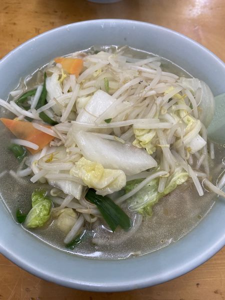 「タンメン（大盛り）」@平和楼の写真