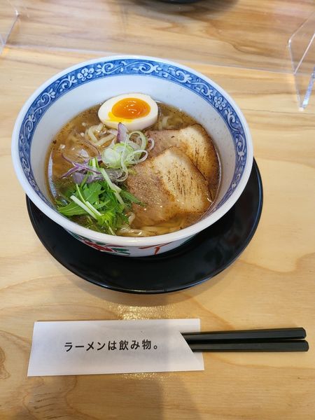 「7種の魚介塩そば(850円)」@ミサワ ヌードルの写真