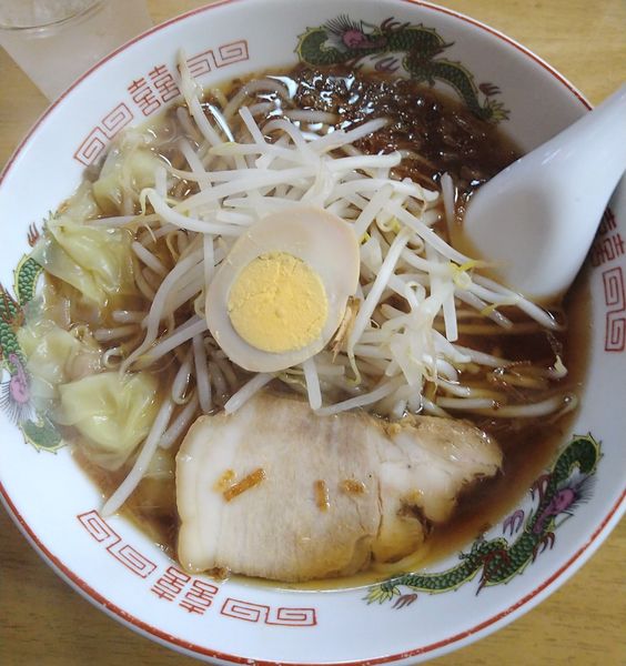 「ワンタンメン」@中華料理 喜楽の写真