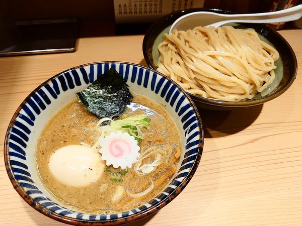 「味玉つけめん」@東京煮干中華そば 三三㐂 大森の写真