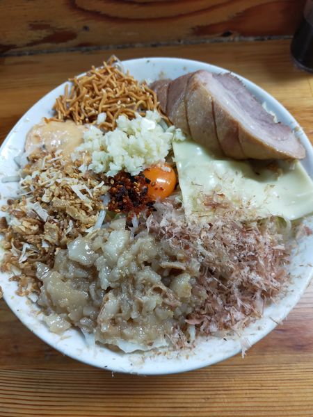 「まぜそば(並)」@ハイマウントの写真