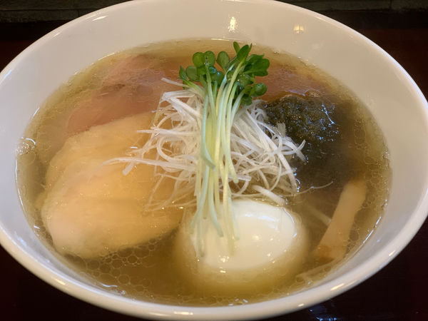 「特製塩ラーメン」@麺屋 もろの写真