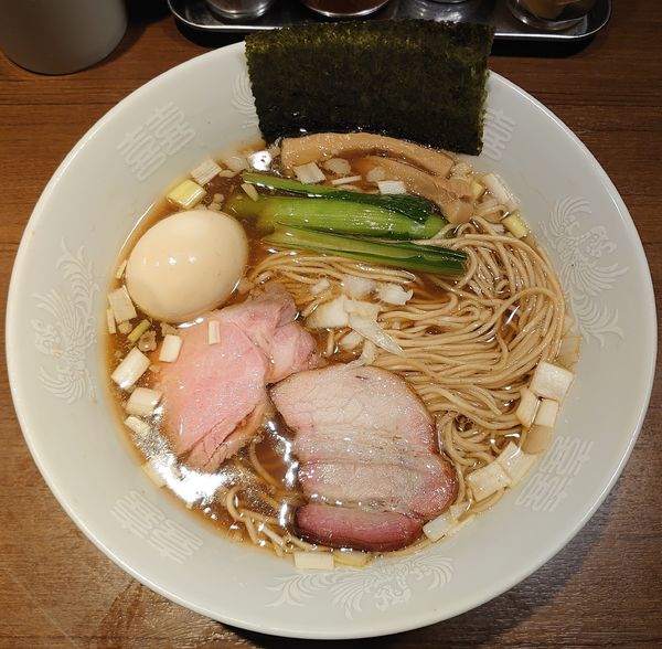 「味玉醤油そば(910円)」@麺処 はら田の写真