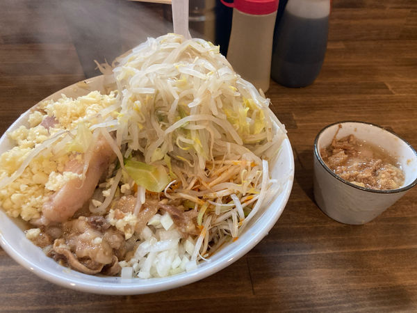 「汁なし小　900円」@男気らーめん アカギの写真