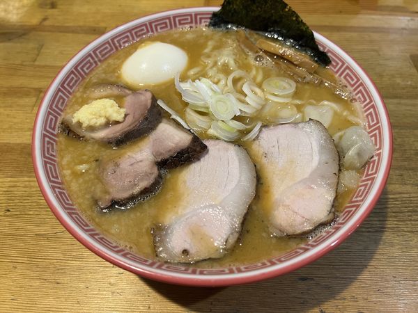 「金曜限定 特製味噌そば」@麺切り 白流の写真