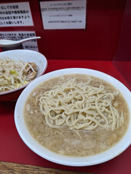 「大ラーメン　麺増し」@ラーメン二郎 京急川崎店の写真