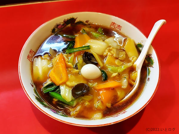 「五目あんかけラーメン」@中華飯 竜平の写真