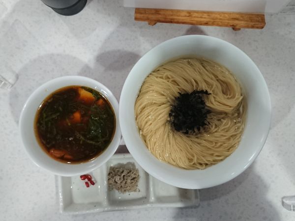 「【限定】昆布水醤油つけ麺」@ラーメン星印の写真