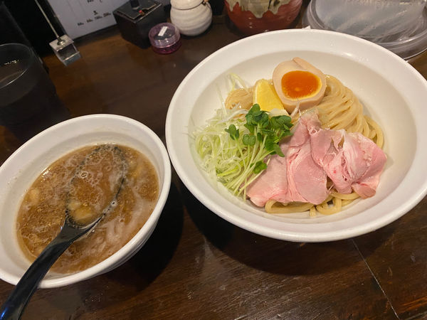 「魚つけ麺🍜🥢」@魚と豚と黒三兵の写真