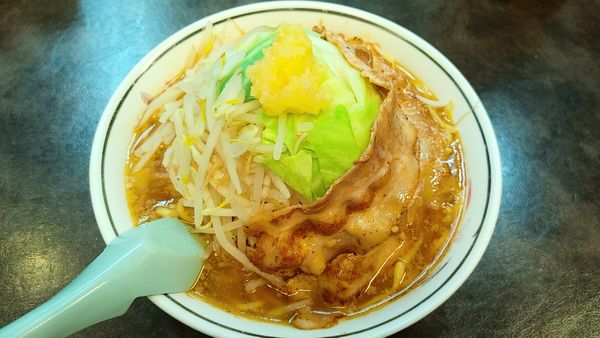 「ハル二郎　大盛」@ハルピンラーメン 松本並柳店の写真