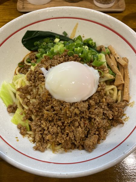 「濃厚汁なし担担麺　９５０円」@麺屋 ぬまたの写真