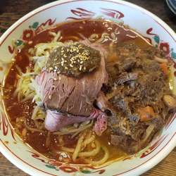 トマトそば合盛