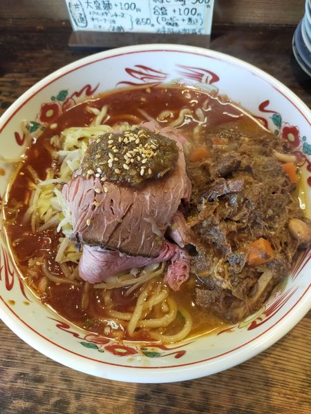 「トマトそば合盛」@ぐるまん野州男の写真