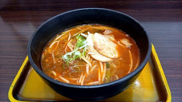 「チゲ味噌ラーメン」@めんふぁん食堂 浜乃木店の写真