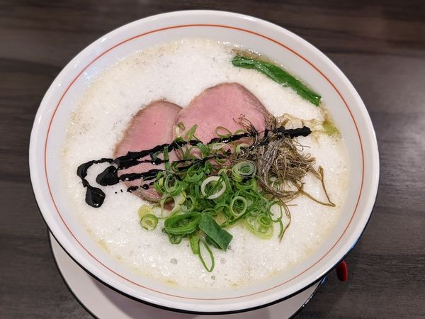 「ぎゅうたんとろろ醤油」@山芋拉麺 yamの写真