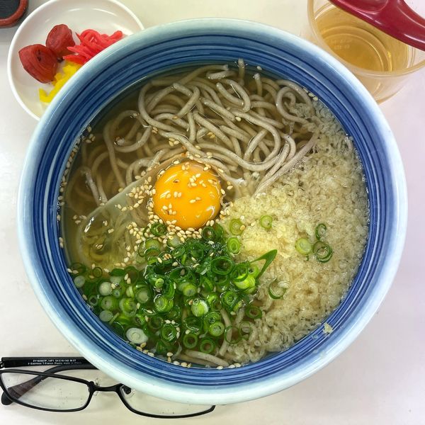 「玉子そば」@白河そばの写真