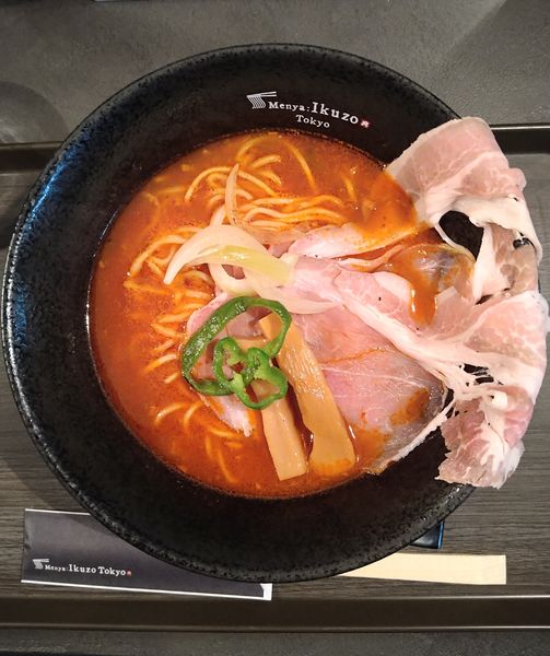 「『氷見イワシ香るナポらー麺』999円」@Menya Ikuzo Tokyoの写真