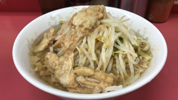 「少なめ　豚2枚　￥800」@ラーメン二郎 小岩店の写真