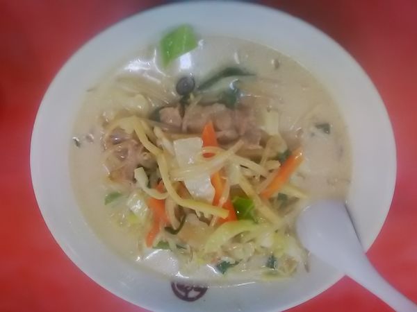 「豆乳タンメン(800円)」@珍來 松戸古ヶ崎店の写真