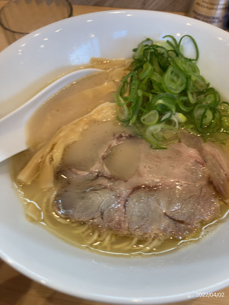 「鶏白湯(800円)」@鶏白湯 白の写真