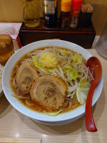 「風天ラーメン大盛880円」@麺場 風天の写真